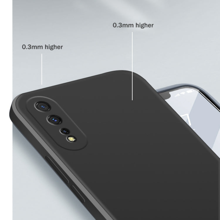 Custodia protettiva a copertura totale antigoccia in silicone liquido imitazione tinta unita, For vivo iQOO Neo, For vivo IQOO Neo3