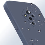 Custodia protettiva a copertura totale antigoccia in silicone liquido imitazione tinta unita, For vivo S5, For vivo S6
