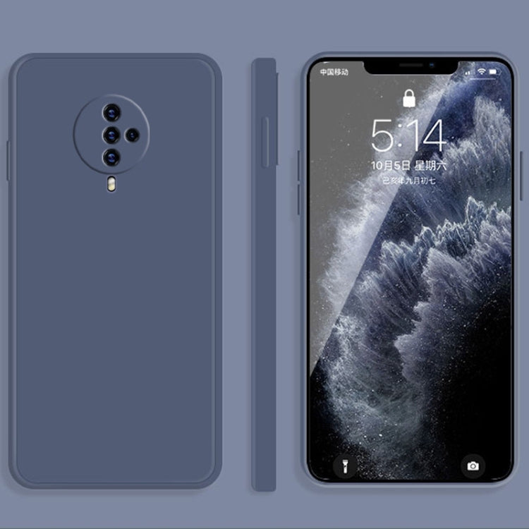 Custodia protettiva a copertura totale antigoccia in silicone liquido imitazione tinta unita, For vivo S5, For vivo S6