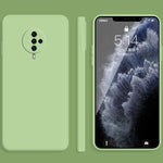 Custodia protettiva a copertura totale antigoccia in silicone liquido imitazione tinta unita, For vivo S5, For vivo S6