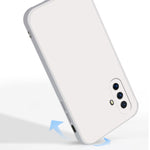 Custodia protettiva a copertura totale antigoccia in silicone liquido imitazione tinta unita, For vivo X30, For vivo X30 Pro