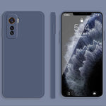 Custodia protettiva a copertura totale antigoccia in silicone liquido imitazione tinta unita, For vivo IQOO 5, For vivo S9