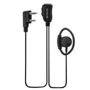 RETEVIS K-316 2 Pin D-Shaped Soft Ear Hook Earphone Microphone for H-777/RT-5R/RT1/RT2/RT5 /888s/UV5R, EEK012