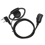 Microfono auricolare Retevis K-316 con gancio morbido