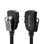 Microfono auricolare Retevis K-316 con gancio morbido