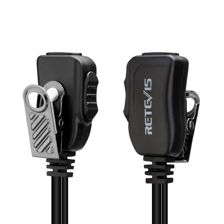 Microfono auricolare Retevis K-316 con gancio morbido