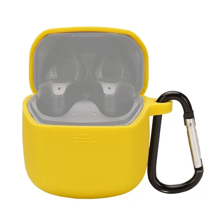 Custodia protettiva per auricolari in silicone per JBL Club Pro + TWS, con gancio