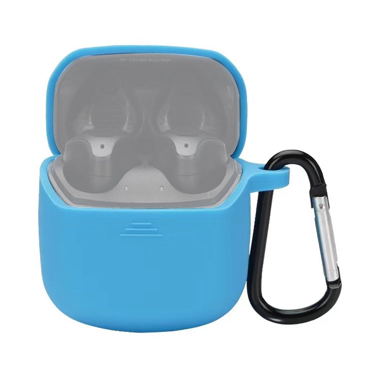 Custodia protettiva per auricolari in silicone per JBL Club Pro + TWS, con gancio