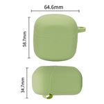 Custodia protettiva per auricolari in silicone per JBL Club Pro + TWS, con gancio