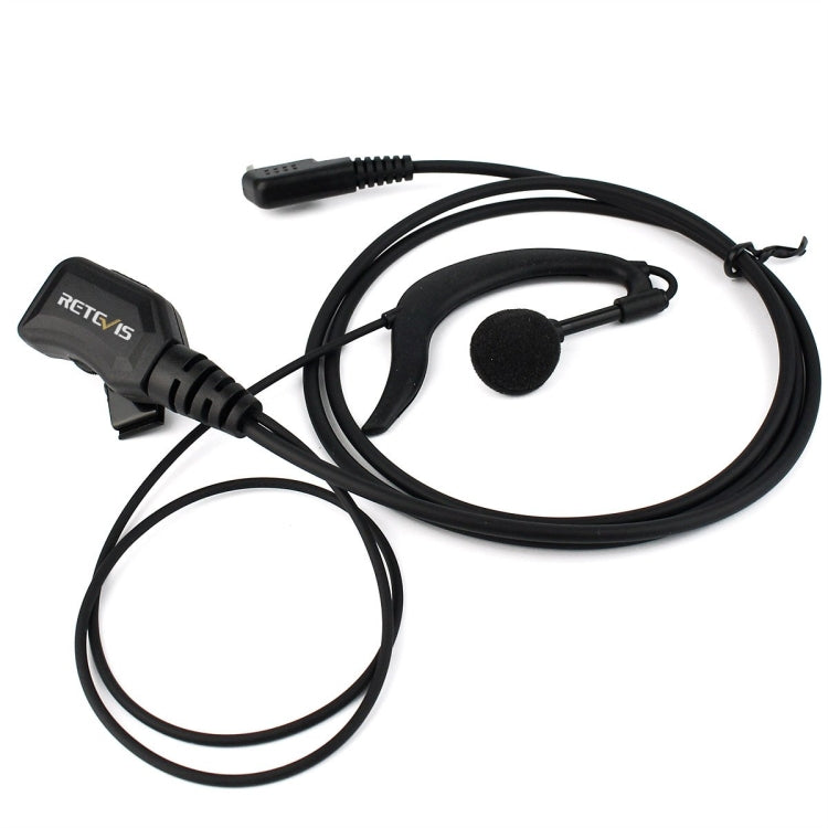 RETEVIS R-111 Headset Microphone with Adjustable Volume PTT Type G for H-777/RT-5R/RT1/RT2/RT5, R-111 K Head