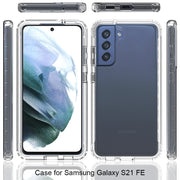 Custodia protettiva per PC + TPU altamente trasparente antiurto, For Samsung Galaxy S21 FE, For Xiaomi Mi 10T Pro 5G, For Xiaomi Poco X3 NFC, For Xiaomi Redmi Note 10, For Xiaomi Redmi Note 10 Pro