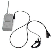 RETEVIS R-111 M Head 2 Pin PTT Earpiece Microphone with Adjustable Volume for Motorola GP68/GP88/GP300/GP2000, R-111 M Head