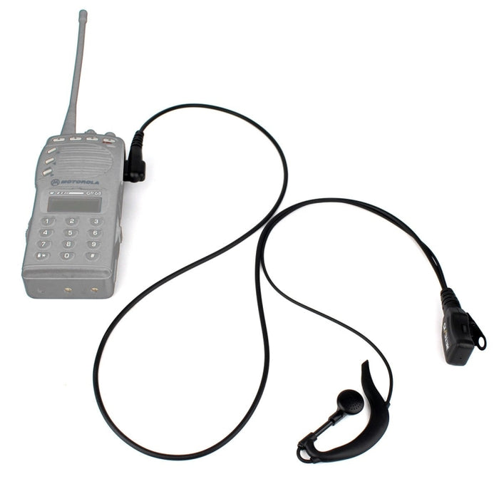 RETEVIS R-111 M Testa 2 Pin PTT Microfono auricolare con volume regolabile per Motorola GP68/GP88/GP300/GP2000, R-111 M Head