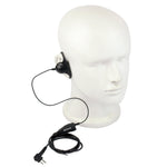 Microfono auricolare Retevis R-122 con gancio a D per radio Motor
