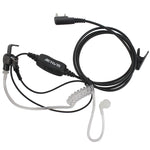 Microfono auricolare tubo acustico Retevis R-112 compatibile