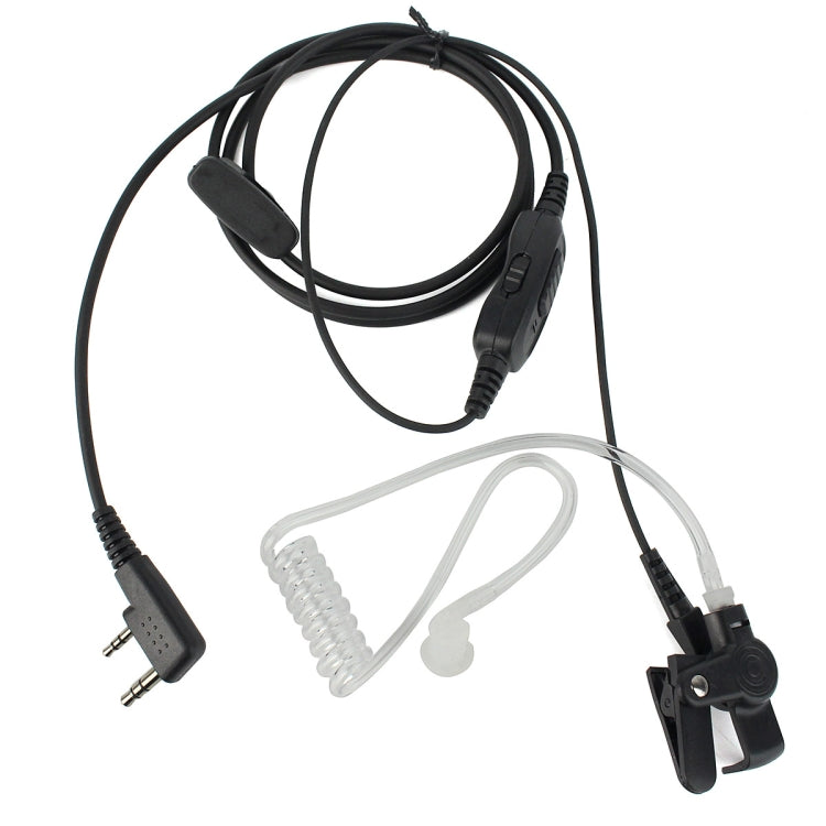 RETEVIS R-112 PTT / VOX Hidden Acoustic Tube Earpiece Microphone for H-777/RT-5R/RT1/RT2/RT5, R-112