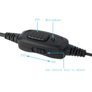 RETEVIS R-112 PTT / VOX Hidden Acoustic Tube Earpiece Microphone for H-777/RT-5R/RT1/RT2/RT5, R-112