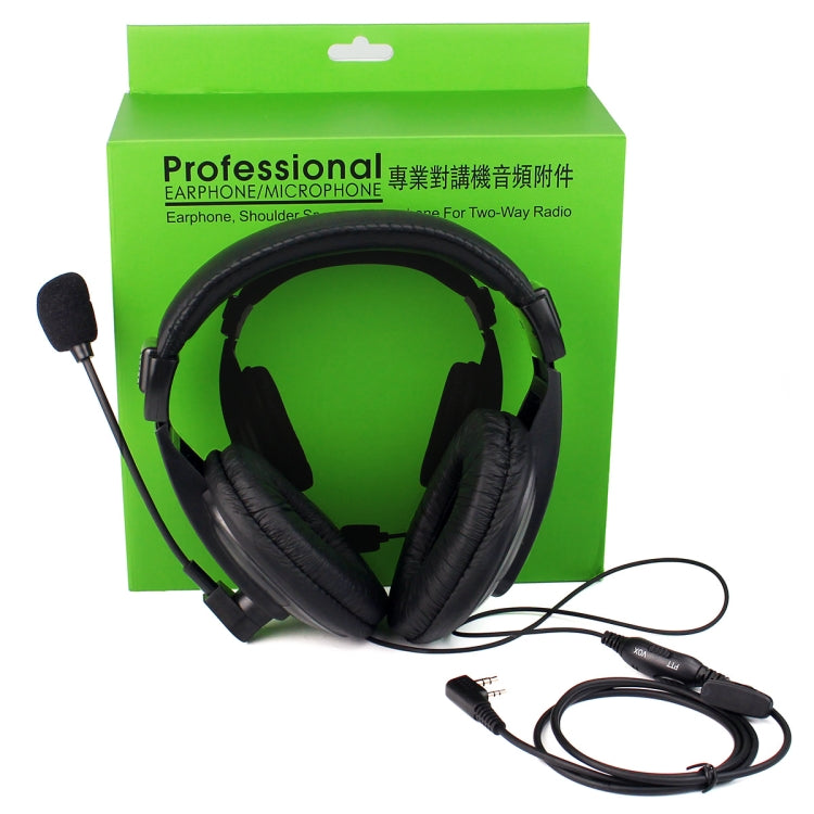 Microfono auricolare Retevis R-114 con cuffia VOX 2 pin