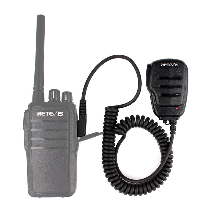 RETEVIS RS-111 M Microfono altoparlante remoto a 2 pin per H777/UV5R/RT21, RS-111