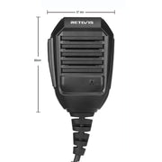 RETEVIS RS-113 2 Pin Remote Speaker Microphone for H777/UV5R/RT21/RT1/RT3, RS-113