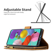 Custodia in pelle con cerniera orizzontale in rilievo con motivo a farfalla volante con supporto, fessure per carte e portafoglio, For Samsung Galaxy A51 4G, For Samsung Galaxy A52 4G / 5G, For Samsung Galaxy A71 4G, For Samsung Galaxy A72 4G / 5G     ...