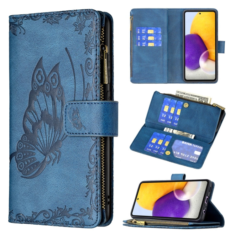 Custodia portafoglio in pelle con cerniera per Samsung Galaxy A51