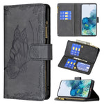 Custodia portafoglio in pelle con cerniera per Samsung Galaxy A51
