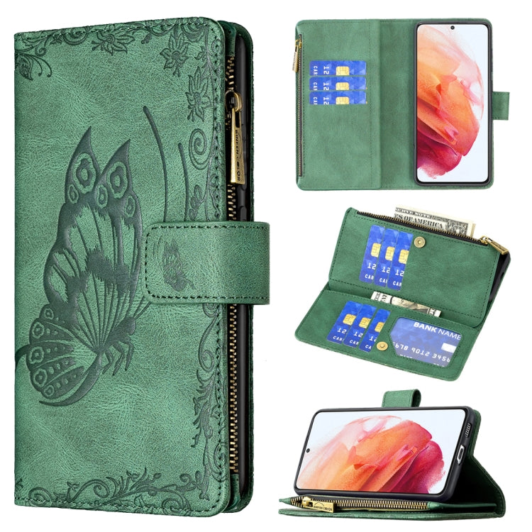 Custodia pelle con cerniera e supporto per Samsung Galaxy S20 Plus, S20 Ultra