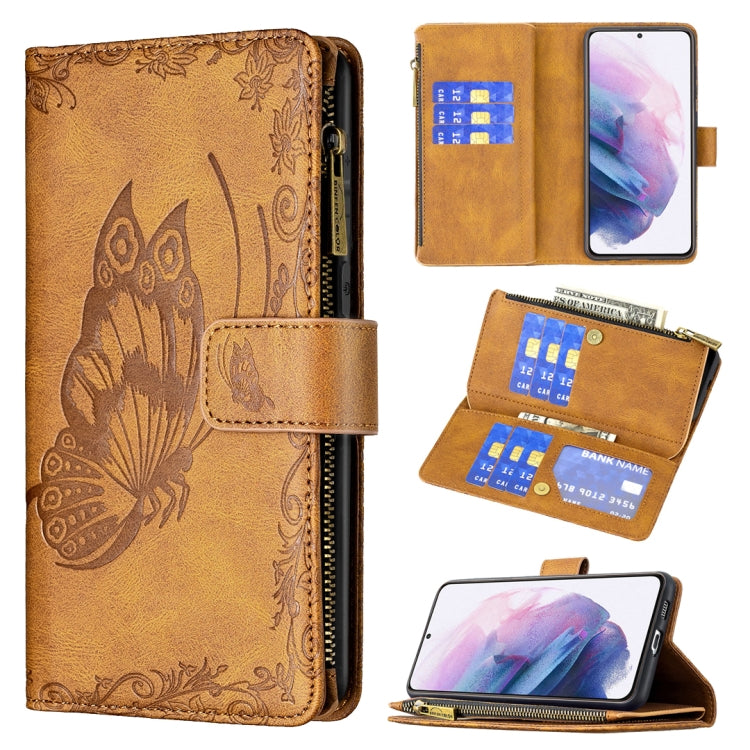 Custodia pelle con cerniera e supporto per Samsung Galaxy S20 Plus, S20 Ultra