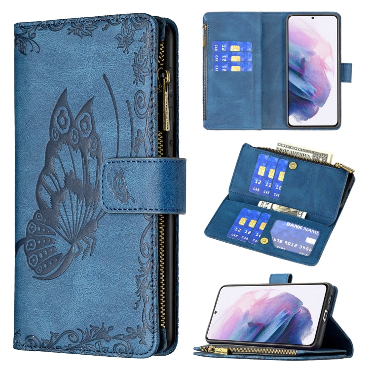 Custodia pelle con cerniera e supporto per Samsung Galaxy S20 Plus, S20 Ultra