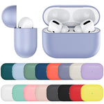 Per Apple AirPods Pro Custodia protettiva per auricolari wireless in silicone liquido ultrasottile