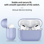 Per Apple AirPods Pro Custodia protettiva per auricolari wireless in silicone liquido ultrasottile