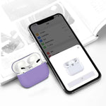 Per Apple AirPods Pro Custodia protettiva per auricolari wireless in silicone liquido ultrasottile