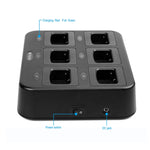 Caricatore a sei vie per Walkie Talkie Retevis H777 e Baofeng 888