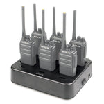Caricatore walkie-talkie 6 vie per Retevis RT21 RT24