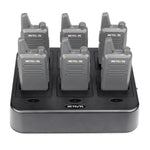 Caricabatterie a 6 vie per Retevis RT22 RTC22 EU/US Plug