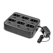RETEVIS RTC27 Caricabatterie walkie-talkie multifunzione a sei vie per Retevis RT27,, RTC27 EU Plug, RTC27 US Plug
