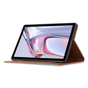 Custodia in pelle magnetica a rotazione orizzontale con struttura a rombo con supporto e slot per schede, For Samsung Galaxy Tab A7 10.4 (2020)