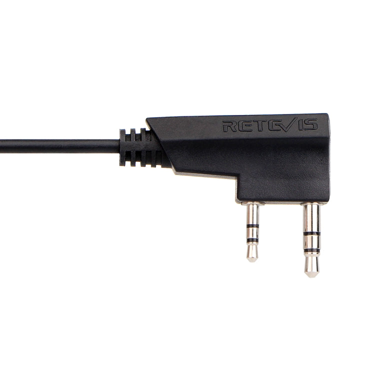 RETEVIS TCK01 Kenwood Cavo di trasferimento audio per auricolari da 2 pin a 3,5 mm femmina per telefono cellulare per RT21/RT22/RT24/RT7/RT27/H777, TCK01