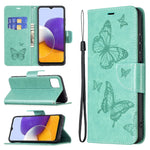 Custodia portafoglio in pelle PU per Samsung Galaxy A22 5G