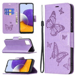 Custodia portafoglio in pelle PU per Samsung Galaxy A22 5G