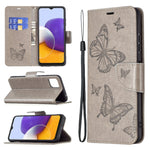 Custodia portafoglio in pelle PU per Samsung Galaxy A22 5G