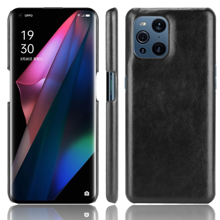 Custodia per PC + PU antiurto con texture Litchi, For OPPO Find X3 / X3 Pro, For Fujitsu Be4 Plus F-41B, For Asus Zenfone 8 / ZS590KS