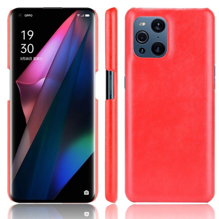 Custodia per PC + PU antiurto con texture Litchi, For OPPO Find X3 / X3 Pro, For Fujitsu Be4 Plus F-41B, For Asus Zenfone 8 / ZS590KS