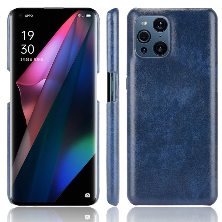 Custodia per PC + PU antiurto con texture Litchi, For OPPO Find X3 / X3 Pro, For Fujitsu Be4 Plus F-41B, For Asus Zenfone 8 / ZS590KS