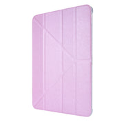 Custodia in pelle a deformazione orizzontale con struttura in seta con supporto, For iPad Air 13 2025 / 2024 / iPad Pro 12.9 2022 / 2021, For iPad Pro 11 2022 / 2021