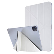 Custodia in pelle a deformazione orizzontale con struttura in seta con supporto, For iPad Air 13 2025 / 2024 / iPad Pro 12.9 2022 / 2021, For iPad Pro 11 2022 / 2021