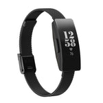 Per Fitbit Ace 3 / Inspire 2 Cinturino di ricambio per cinturino milanese con doppia fibbia assicurativa, For Fitbit Ace 3 / Inspire 2