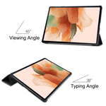 Custodia a libro in pelle con supporto per Galaxy Tab S7 FE