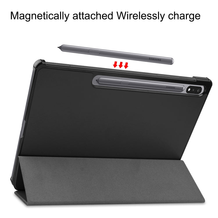 Custodia a libro in pelle con supporto per Galaxy Tab S7 FE
